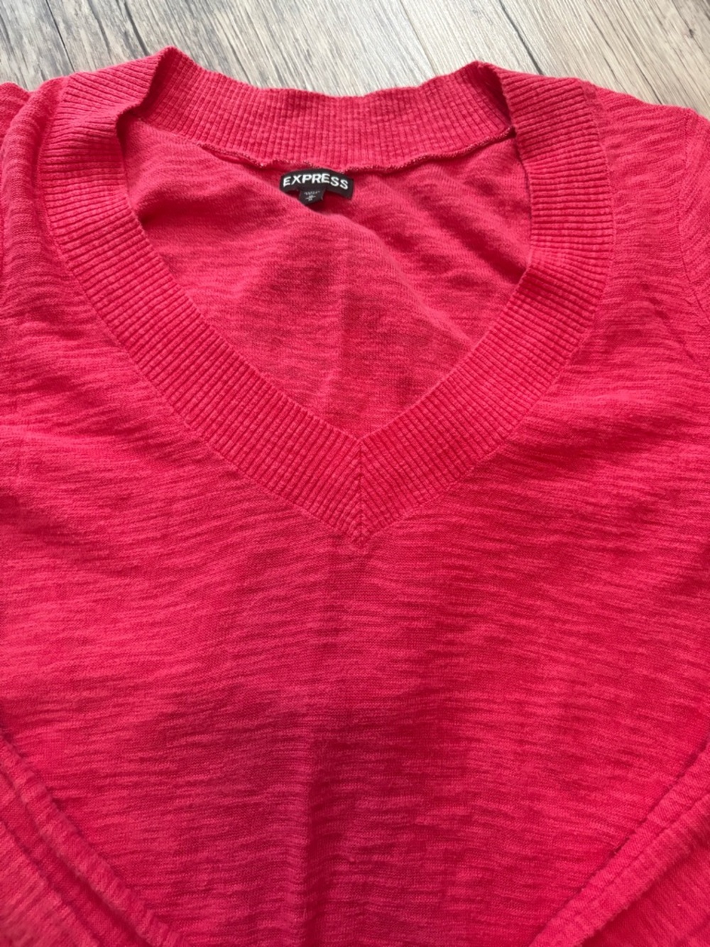 Express V-Neck Sweater - Picture 5 of 5